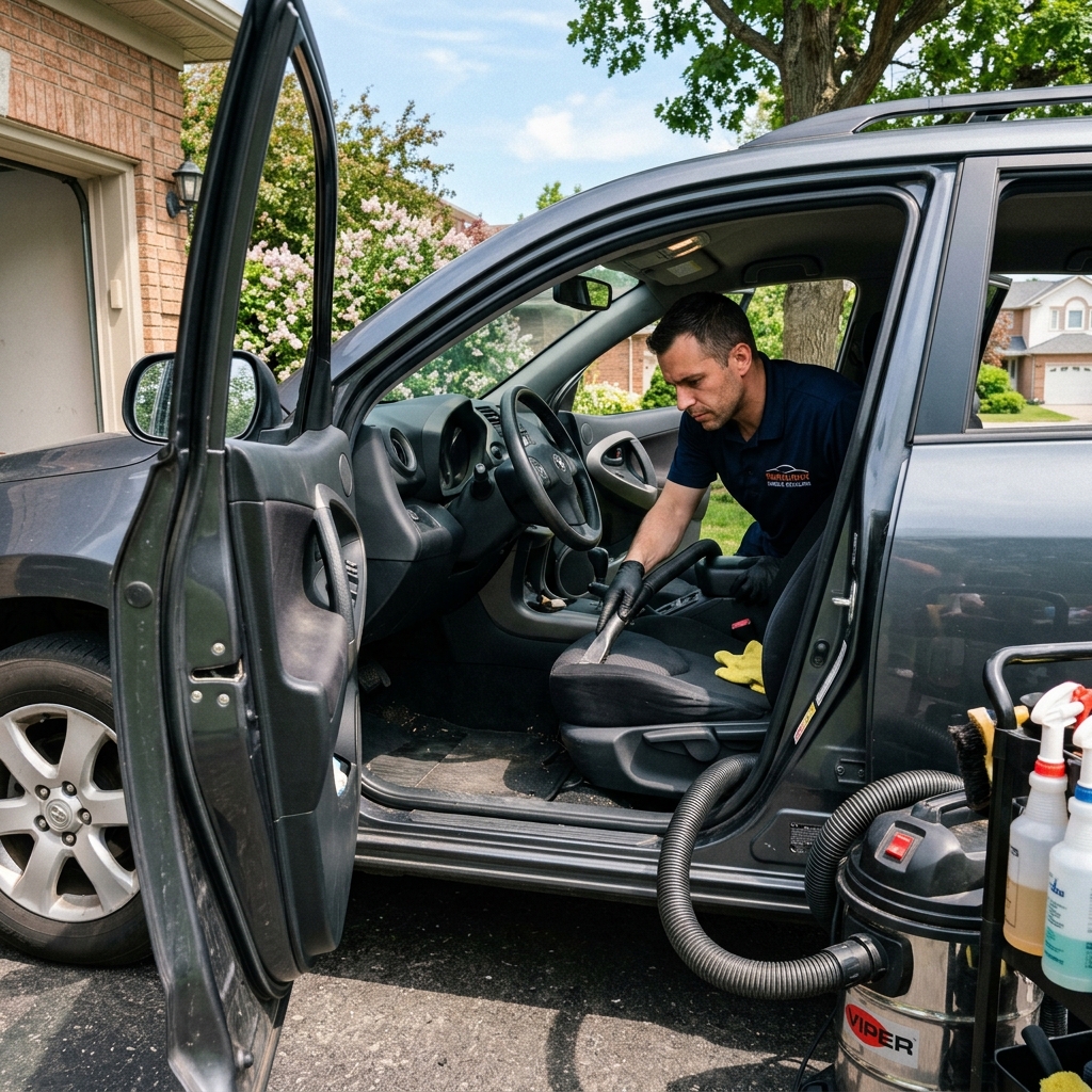Interior deep clean