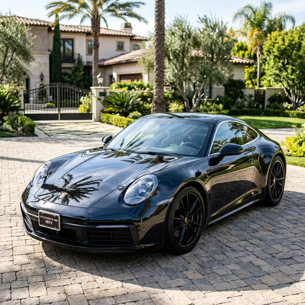 Porsche 911 Ceramic Coating in Encino, CA